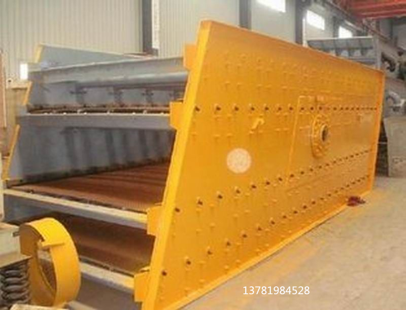 機建稱料制穩動礦用振動篩采用振動電機激振層使業由