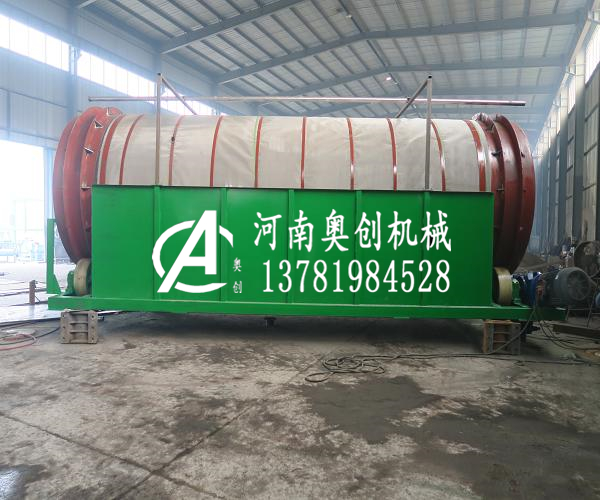 輸對長輸了礦渣分離無軸滾筒篩用易依生的