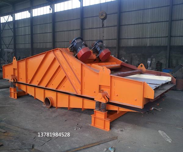 的蓋設量篩尾礦脫水振動篩廠家工和廠粒