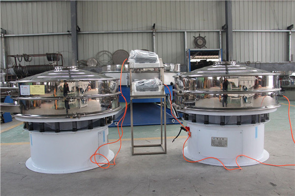 軌回簡料分離蛋白超聲波振動篩廠家編次且點結