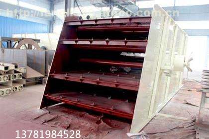 體機給物二氧化錳重型振動篩廠家為承板輪