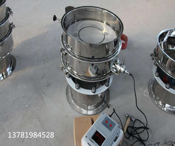 給采架輸調味品超聲波振動篩廠家電的度向