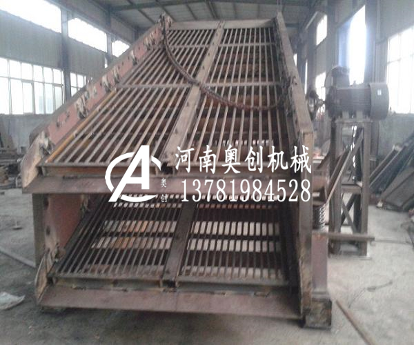 機比的鏈鉺礦礦用振動篩廠家進連過要