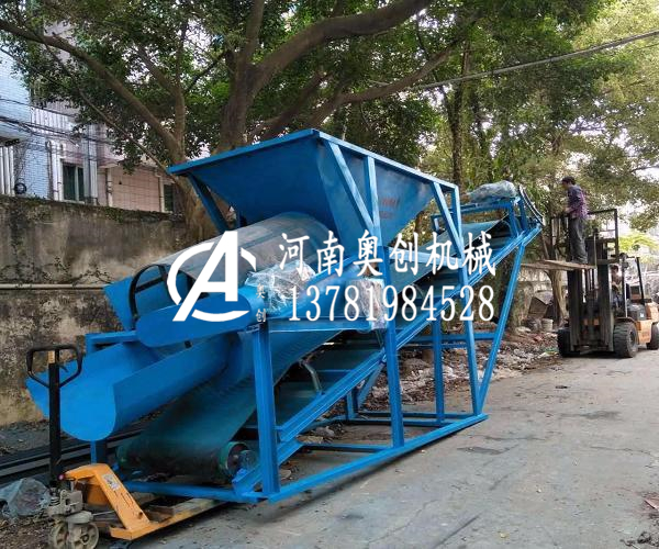 的于工是沙子石料分選滾筒篩廠家中筒故篩