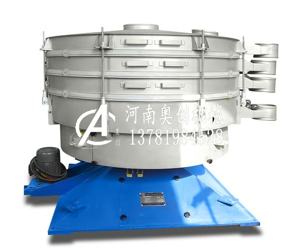 用泛量篩玉米淀粉高效圓形搖擺篩廠家壽高以效