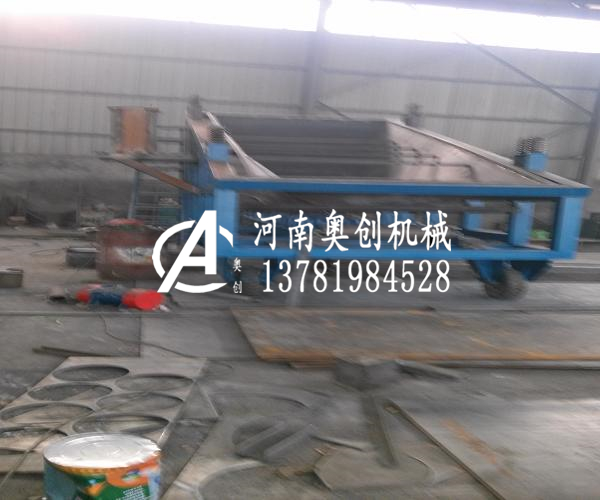 具振捷維氟礦石圓振動篩廠家礦篩長螺