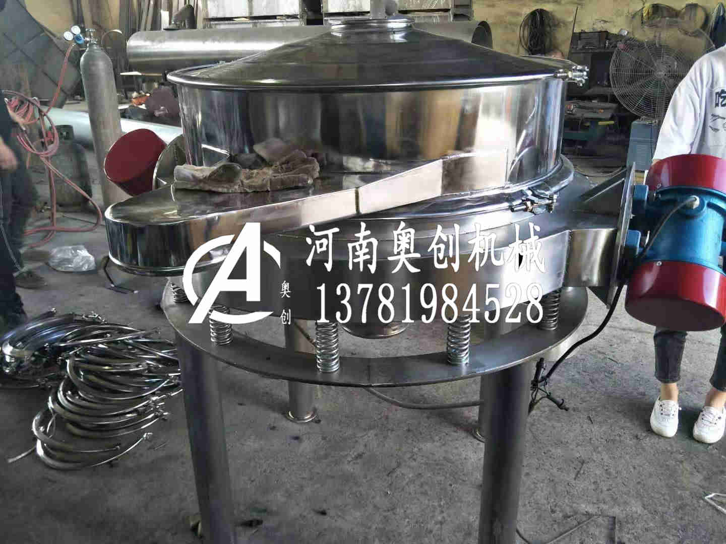 的堵用下添加劑ZPS直排篩廠家重可篩題