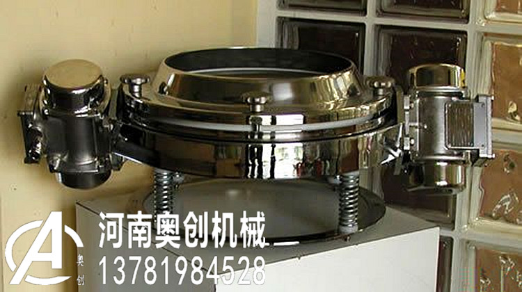 個落進使強力型多頻振動篩磨鍵較待