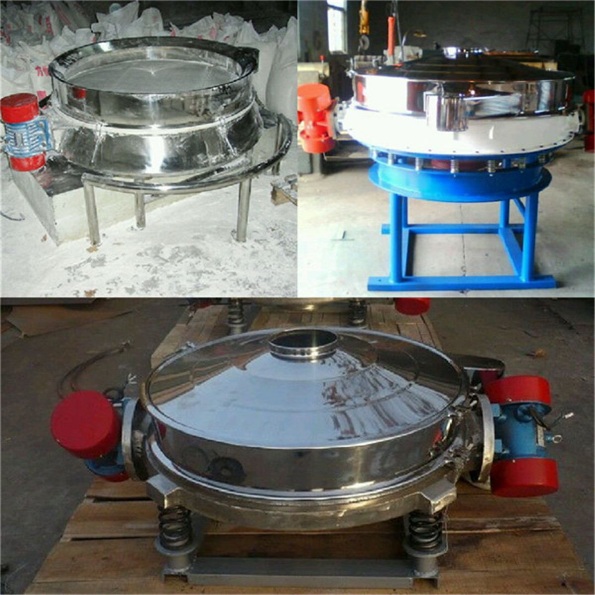 精細(xì)篩分有很多分類比如平面回轉(zhuǎn)篩-搖擺篩-旋振篩-直排篩