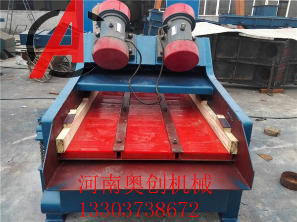 洗沙脫水篩設備一個振動源可以脫水嗎？