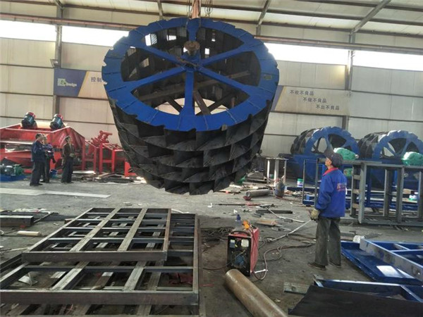 洗沙脫水篩設備一個振動源可以脫水嗎？