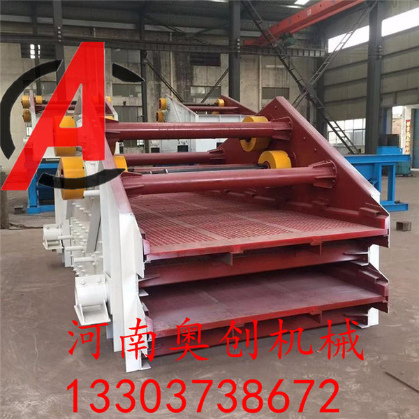 洗沙脫水篩設(shè)備一個(gè)振動(dòng)源可以脫水嗎？