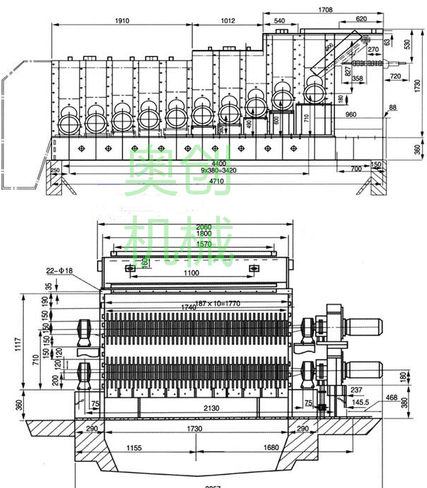 滾軸篩分布料器