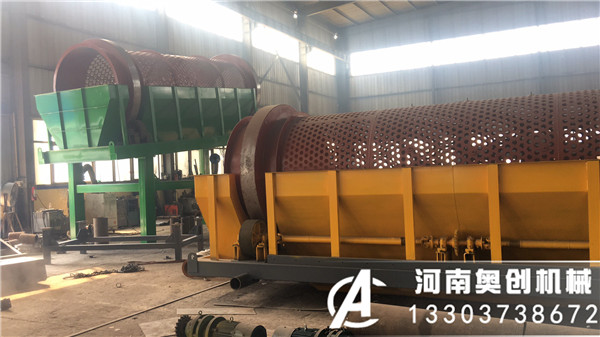 生活垃圾-建筑垃圾滾筒篩分機廠家-奧創機械