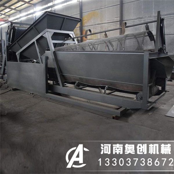 大型滾筒篩沙機應用于沙石篩分-煤渣篩分行業