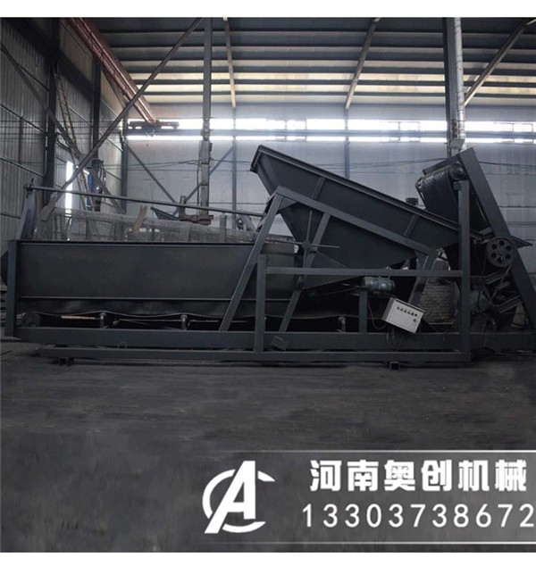 大型滾筒篩沙機應用于沙石篩分-煤渣篩分行業