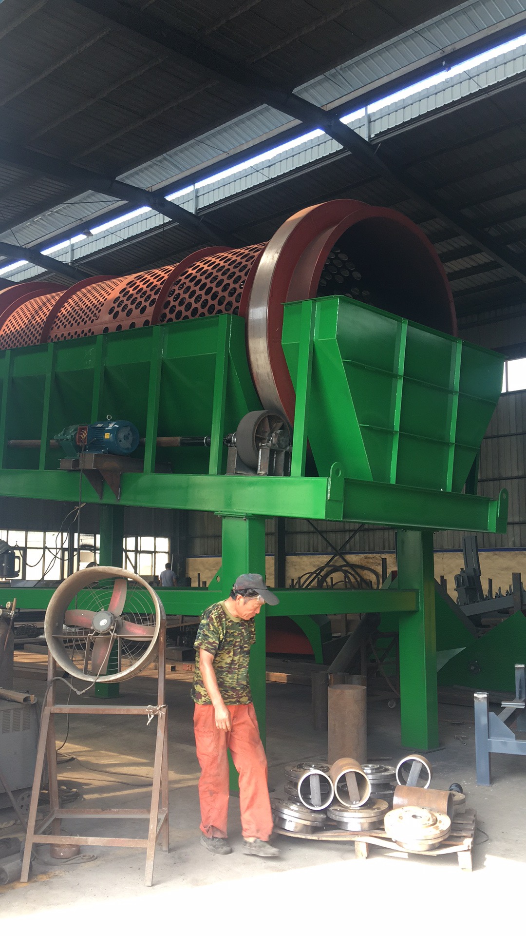 生活垃圾分類處理奧創滾筒篩幫您解決一切難題