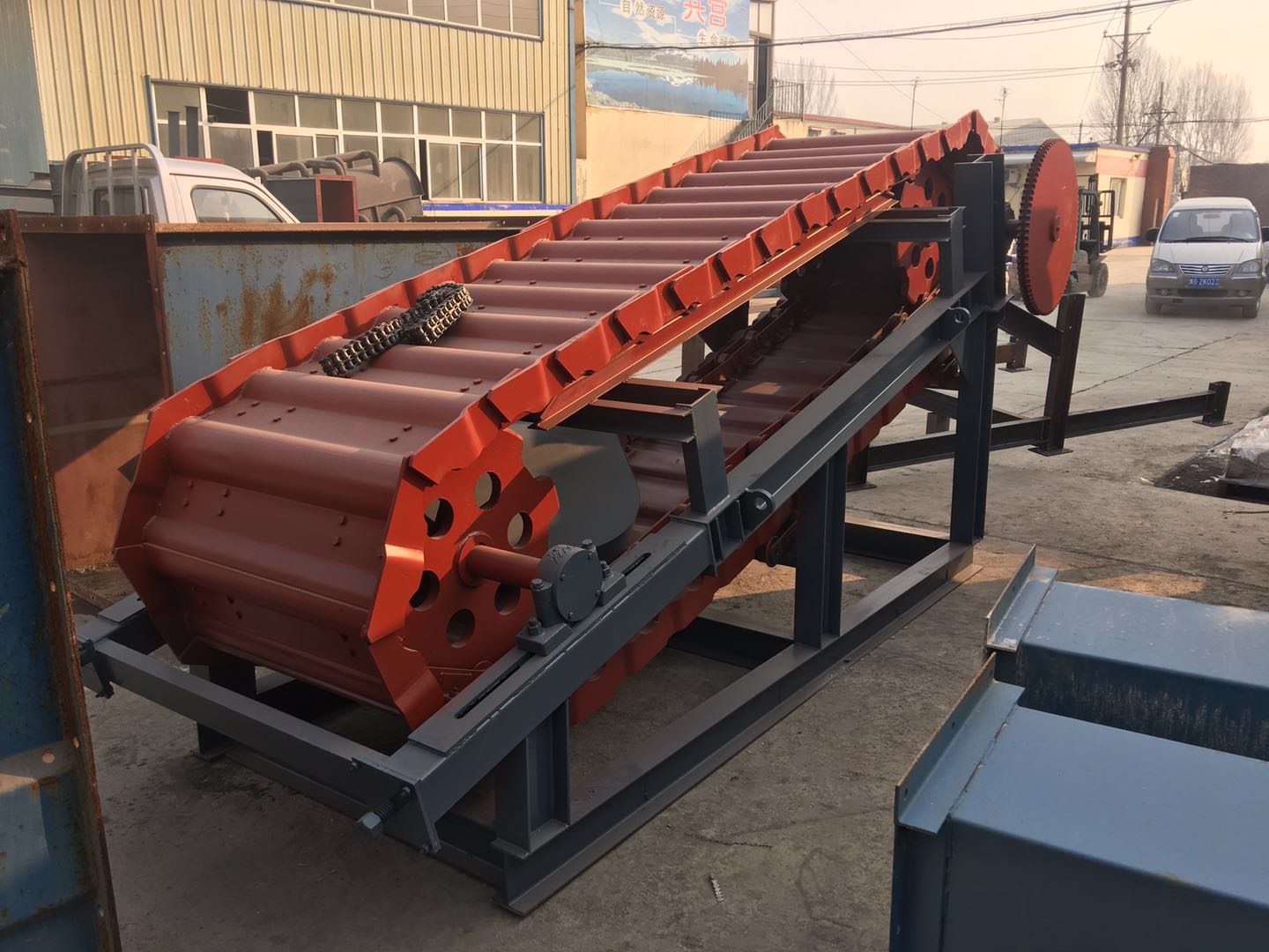 鋼鐵鑄造鱗板輸送機