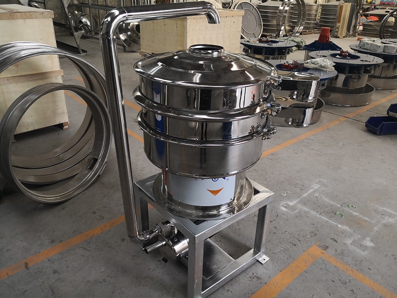 圓形旋振篩在液體過濾行業中的應用