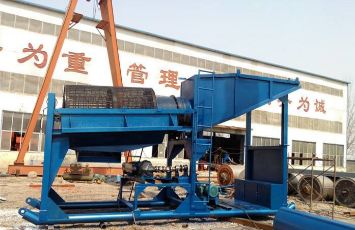 金砂礦篩-砂金篩選機-大型滾筒篩生產廠家