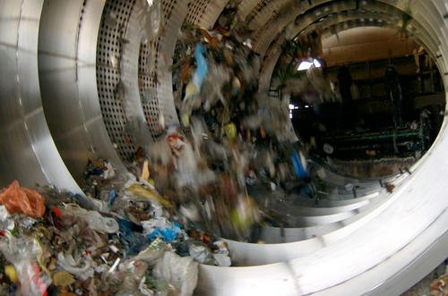 垃圾處理站篩分機-垃圾場滾筒篩-建筑廢材振動篩廠家