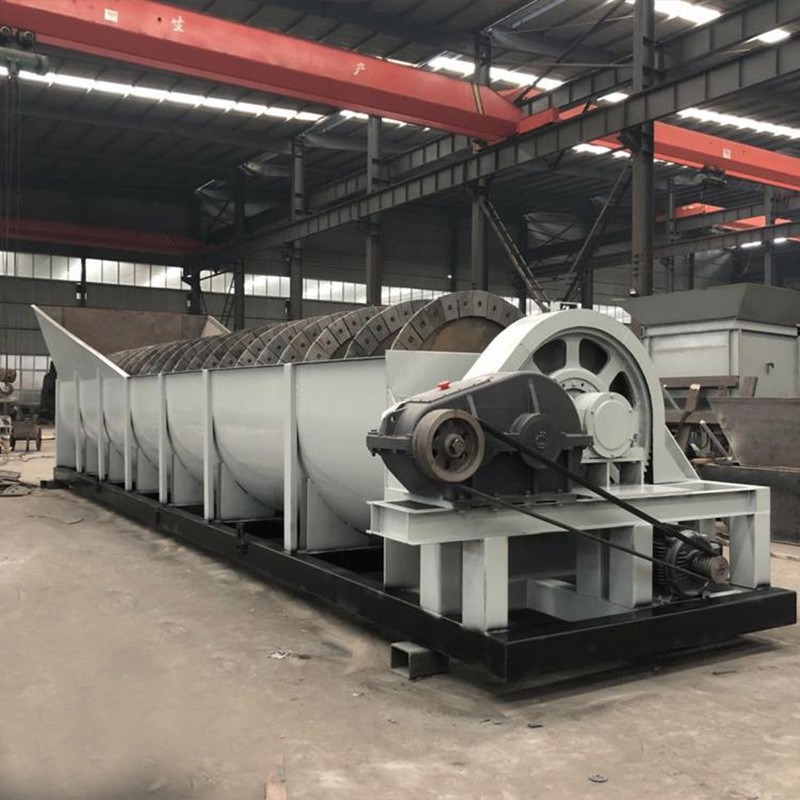 蛟龍洗砂機價格-水洗砂設備型號-螺旋洗沙機廠家