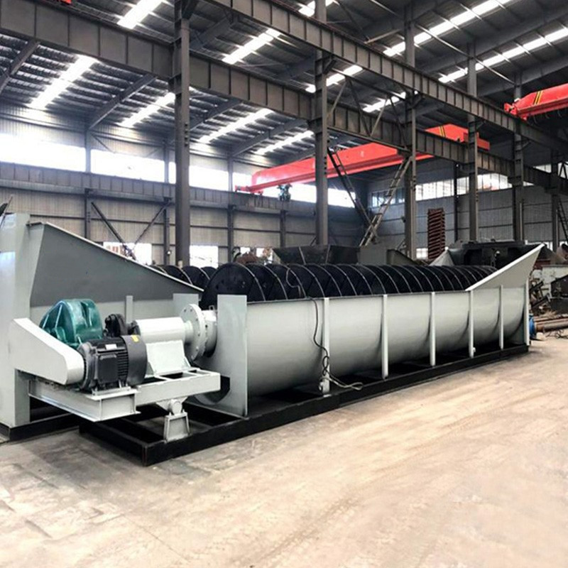 蛟龍洗砂機價格-水洗砂設備型號-螺旋洗沙機廠家