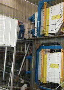 方形搖擺振動篩,小型方搖擺篩工作視頻