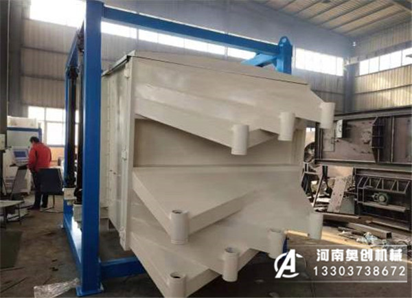 方形搖擺振動篩,小型方搖擺篩工作視頻