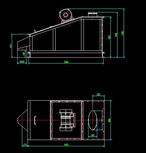 奧創可定制全封閉式箱體水泥干粉出渣振動篩