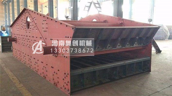 礦用橢圓篩三軸圓振動篩工作原理圖