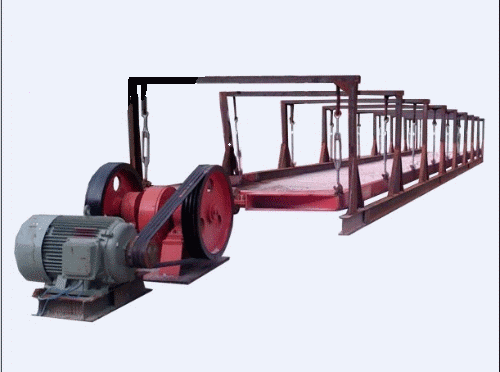 洗玻璃廠平面往復(fù)篩的應(yīng)用