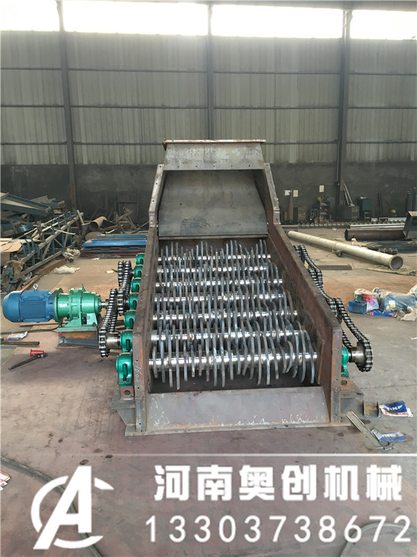 處理煤矸石分選滾動篩的原理結構