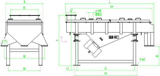 多種類型的振動篩原理圖-結構圖分享