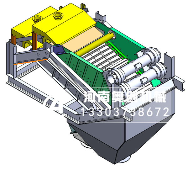 德瑞克高頻疊層振動篩處理細粒煤效果分析