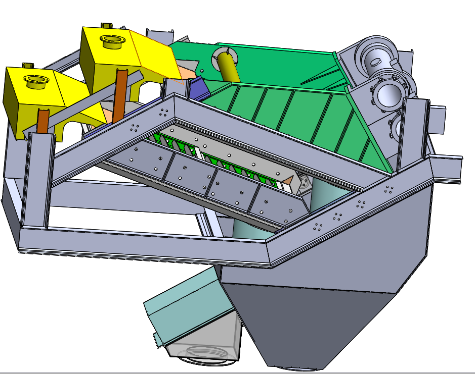 德瑞克疊層高頻振動細篩設備篩分效率特點分析