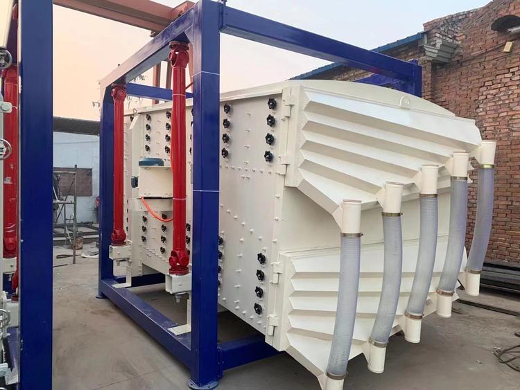 制砂,食品,化工原料,非金屬粉末各行各業對方型搖擺篩的需求