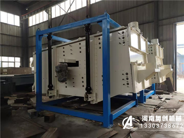 多層分級搖擺振動篩的篩分處理效果介紹