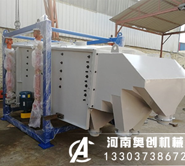 篩分沙（砂）料使用的直線搖擺篩圖片介紹