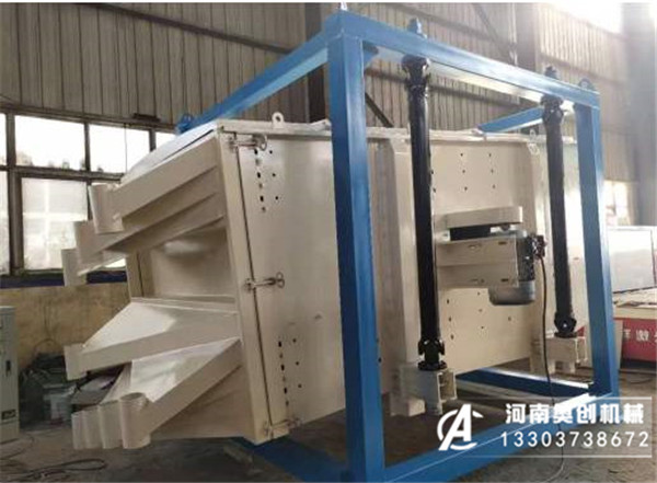 石英砂方形搖擺篩性能特點優勢及設計說明