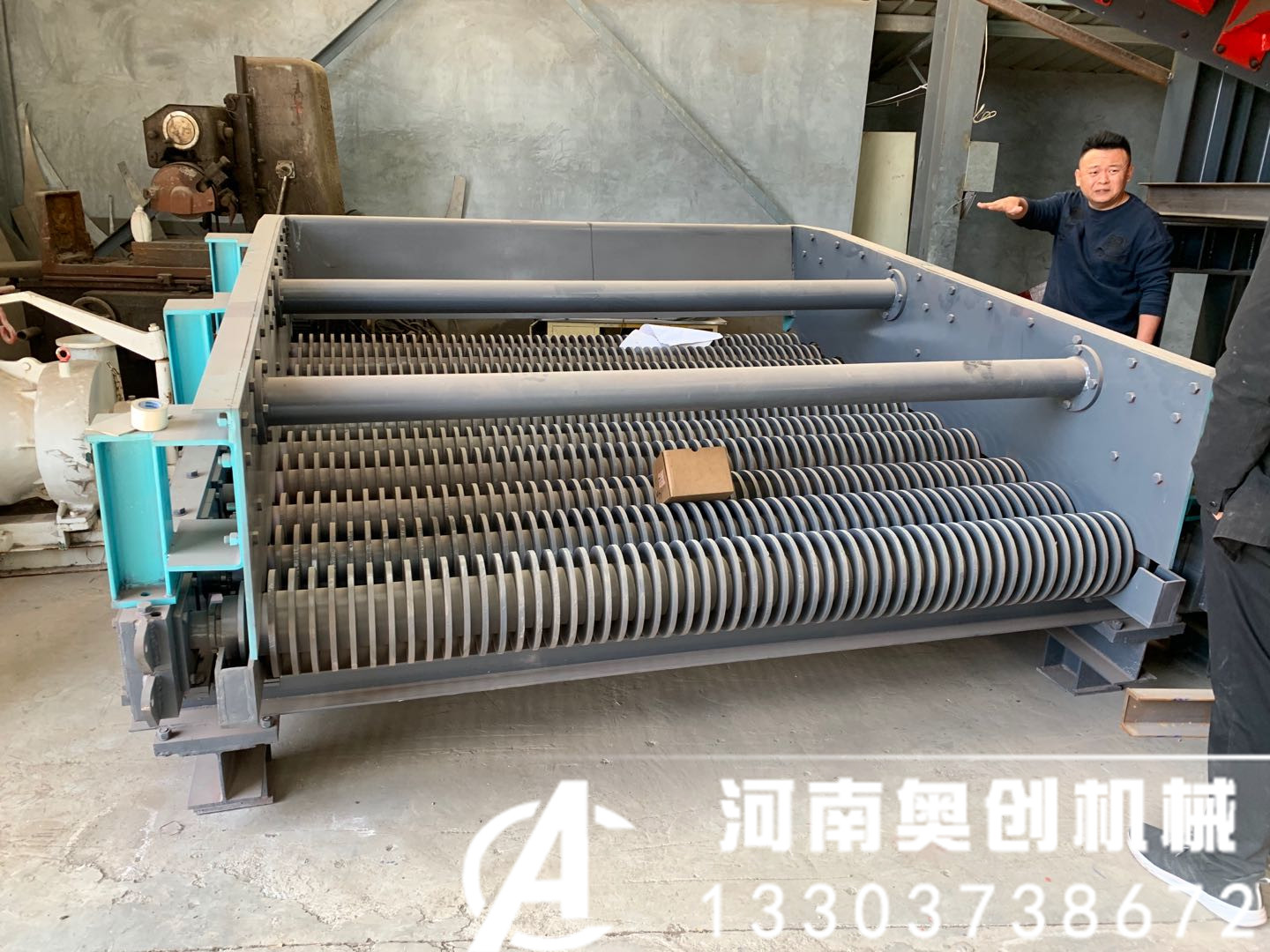 滾軸篩-工作原理-結構圖片-滾軸篩煤機生產廠家介紹