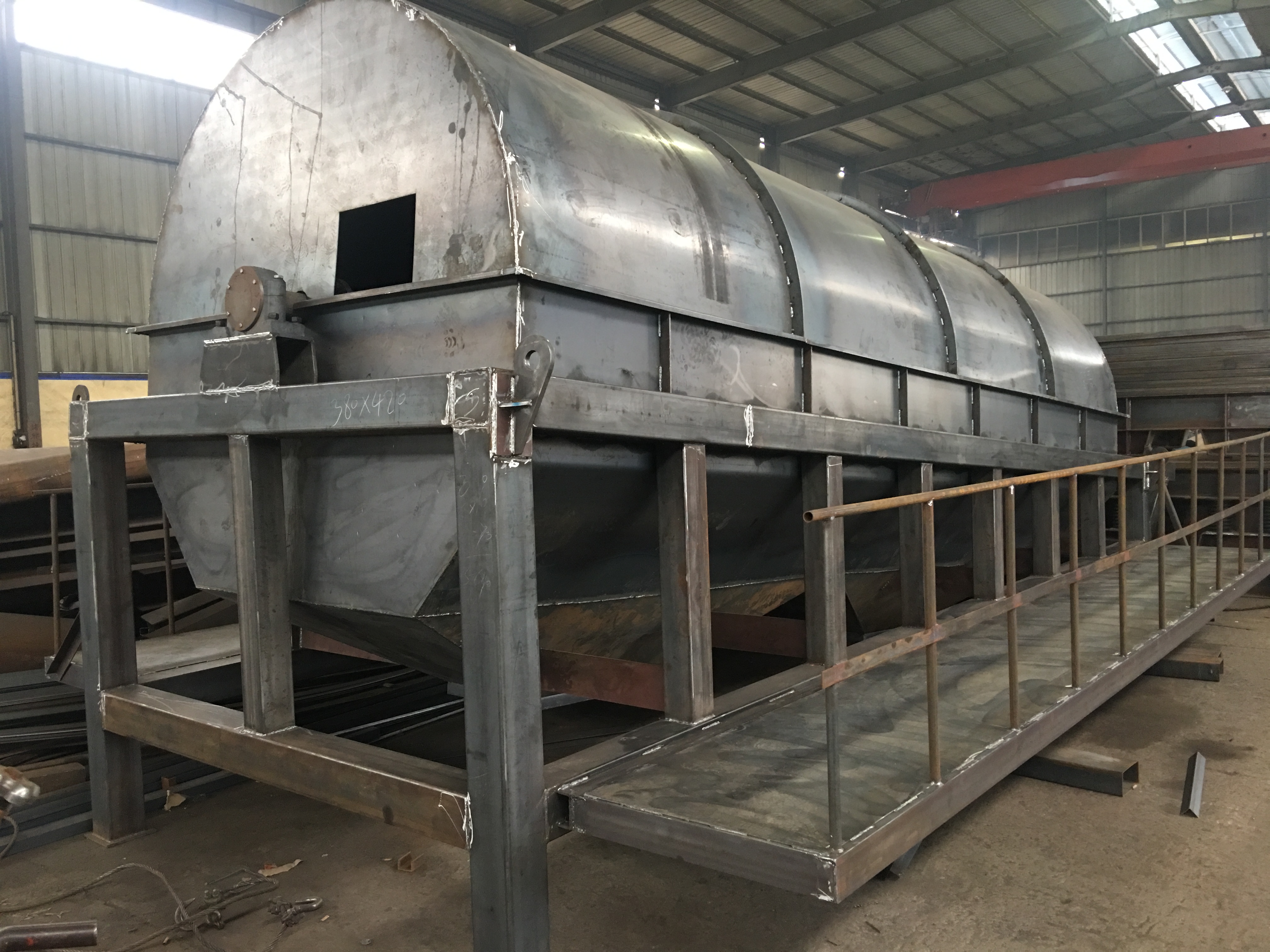 不銹鋼滾筒篩適用于多種物料的分級篩選