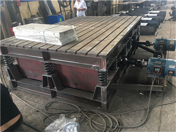 激振器式振動落砂機的特點及技術參數