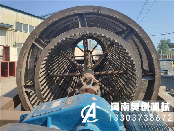 滾筒篩-大型無軸滾筒篩-工作原理-型號參數(shù)-石子滾筒分級篩廠家