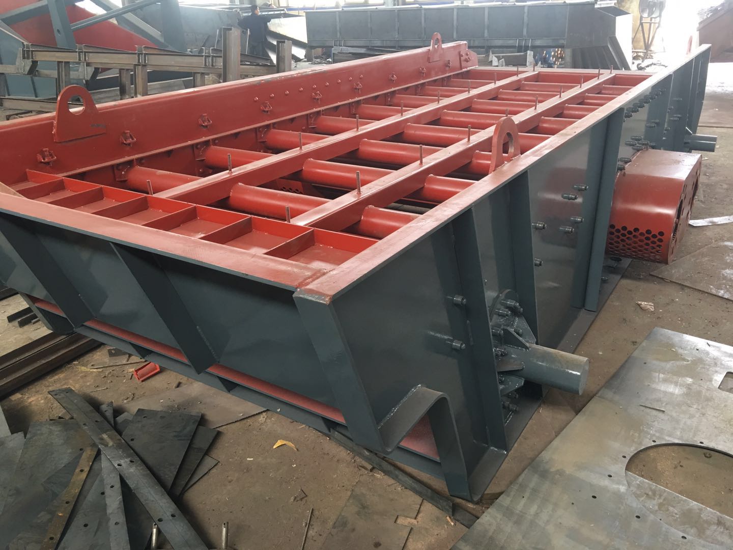 石英石料雙軸圓振篩的型號及技術要求