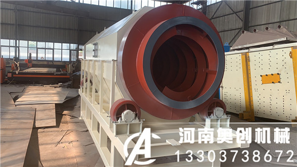 封閉式無軸滾筒篩-雙層無軸滾筒篩技術參數(shù)特點應用