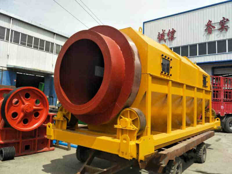 鑄造落砂滾筒設備