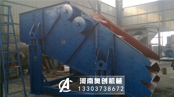 礦用直線振動篩結構組成介紹分析