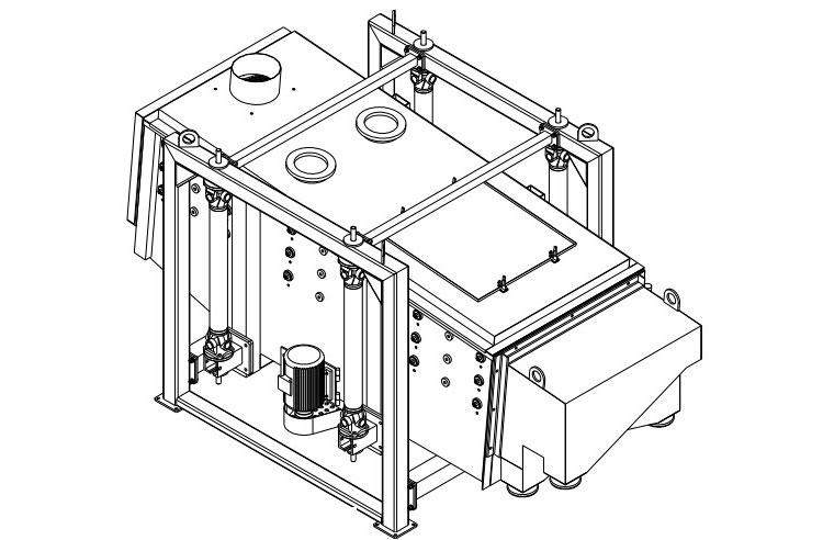 壓裂砂搖擺篩是石油壓裂砂生產行業主要的篩分設備
