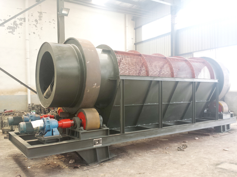 石料場滾筒沙石分離機工作原理特點介紹